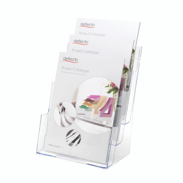 Deflecto A4 3TIER Literature Holder