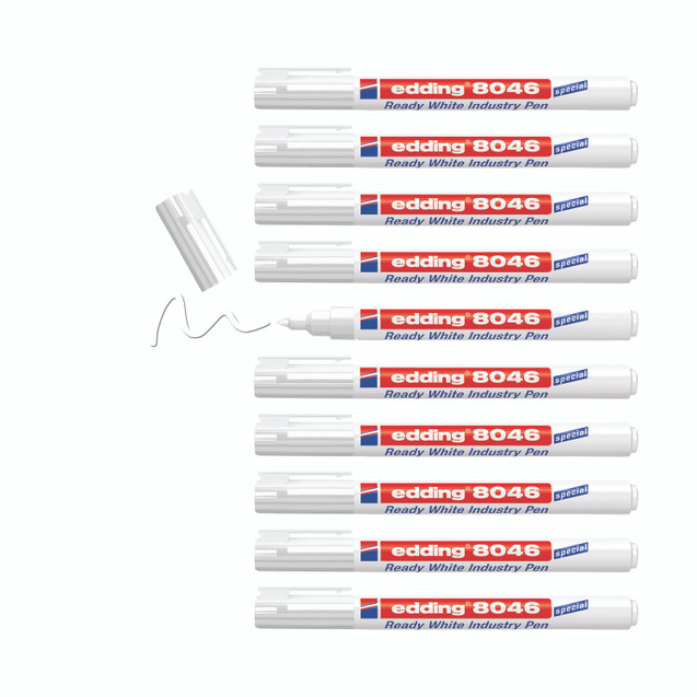Edding 8046 Ready Industry Pen PK10