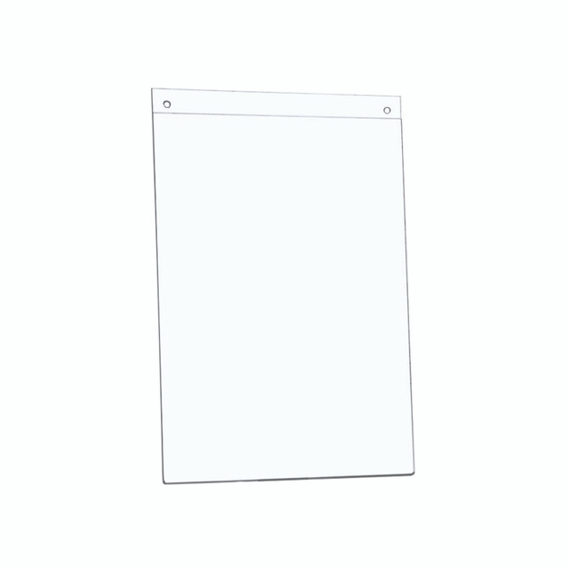 Sign Holder Wall Display Ptrt A4 Clr