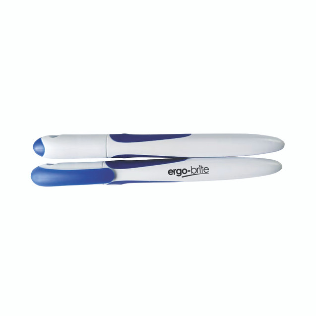Drywipe Marker Rubber Grip Blue PK48