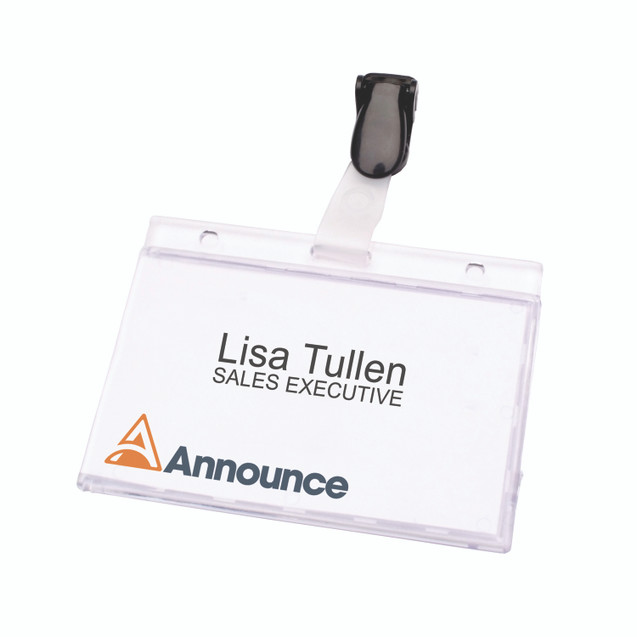 Security Pass Holder 60X90MM PACK25