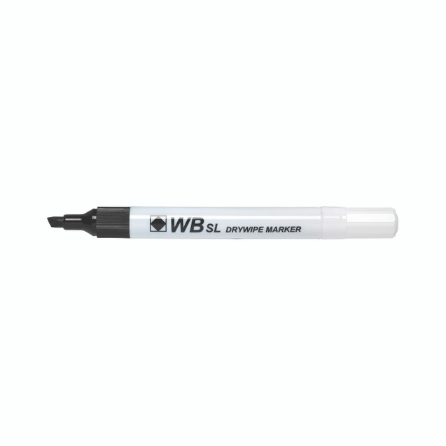 Black Whiteboard Markers Chisel PK10