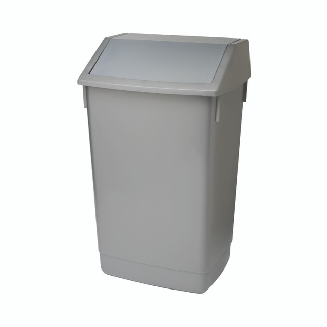 Addis 60L Bin Metallic GREY Finish