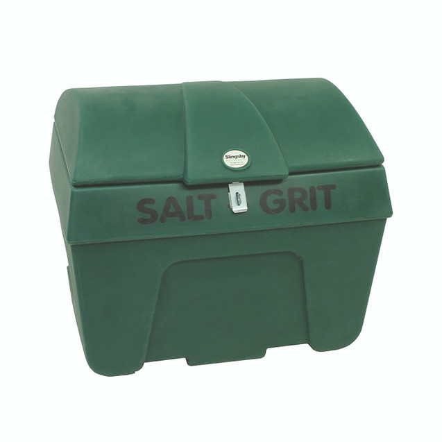Salt/Grit Bin + Locking Lid GRN 200L