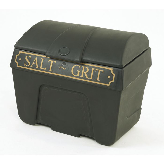 Victoriana Salt Bin BLK/Gld 200L