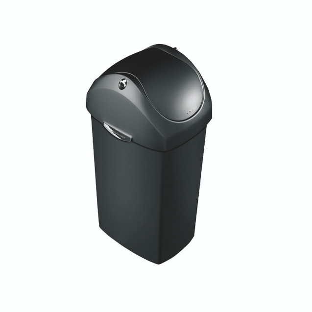 Black 40L Swing Bin 376201