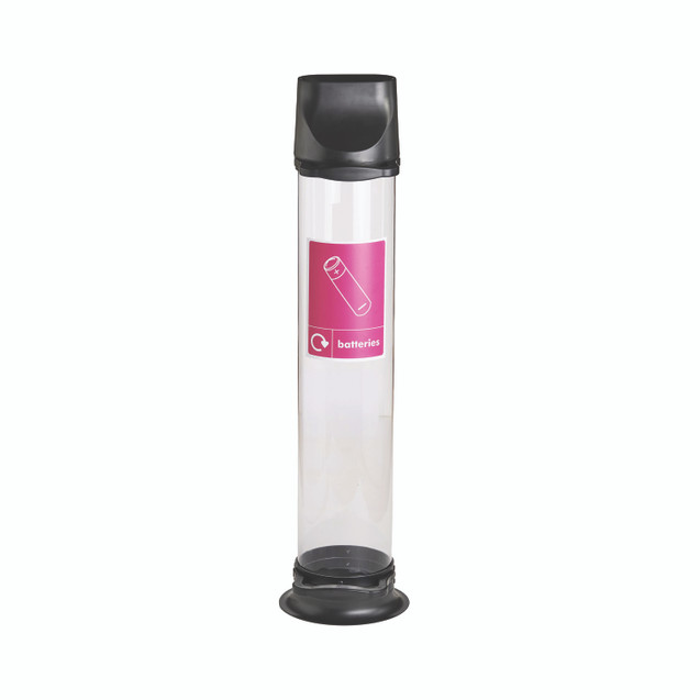 Battery Recycling Bin 15L Black
