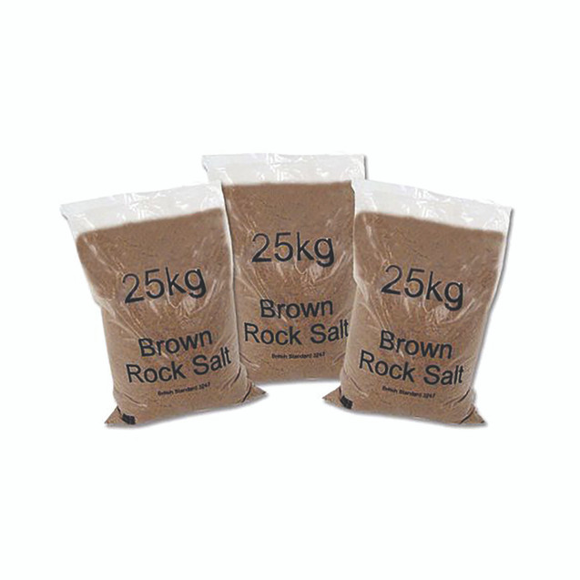 Brown De-Icing Rock Salt 3FOR2 PK3