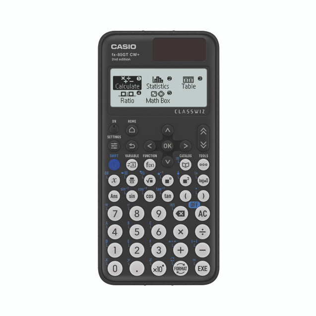 Casio FX-85GTCW+ Scientific Calc BLK