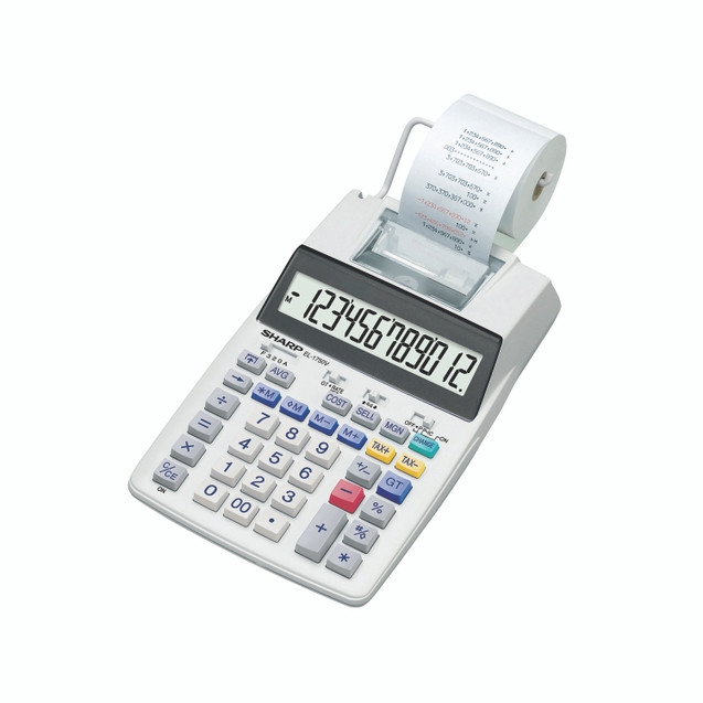 Sharp EL1750V Printing Calculator