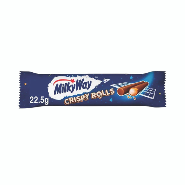 Milky Way Milk Choc Crispy Roll PK24