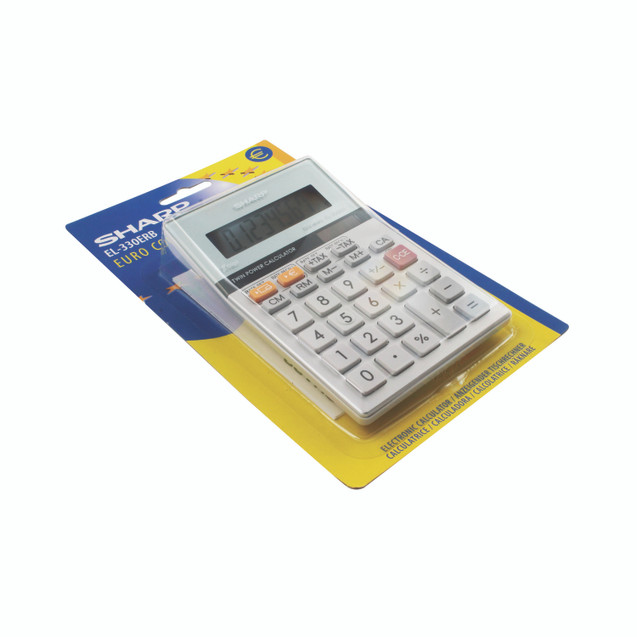 Sharp EL-330ERB Calculator 8-DIGIT