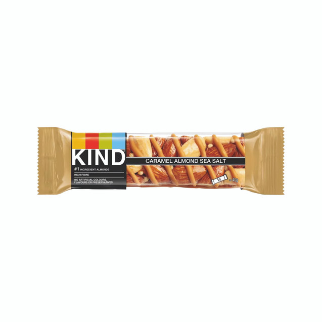 Kind Caramel+almond+sea Salt PK12