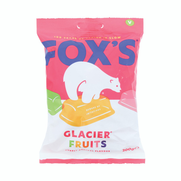 Foxs Glacier Fruits 200G PK12
