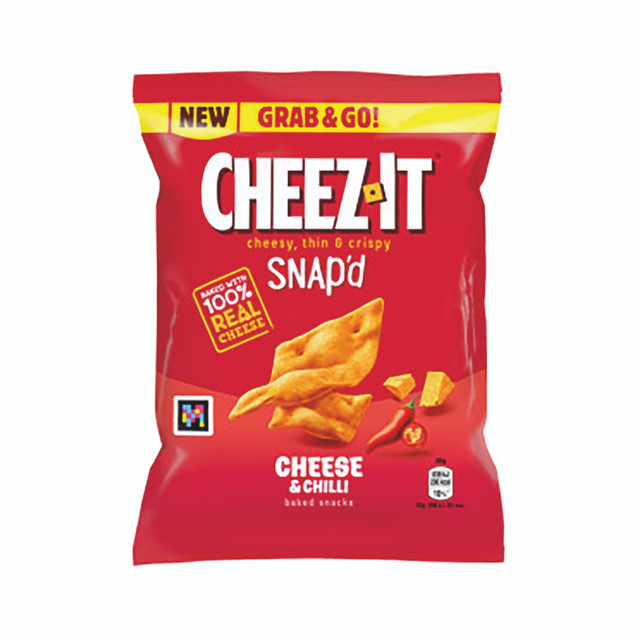 Cheez-It Snapd Cheesechilli 40G PK20