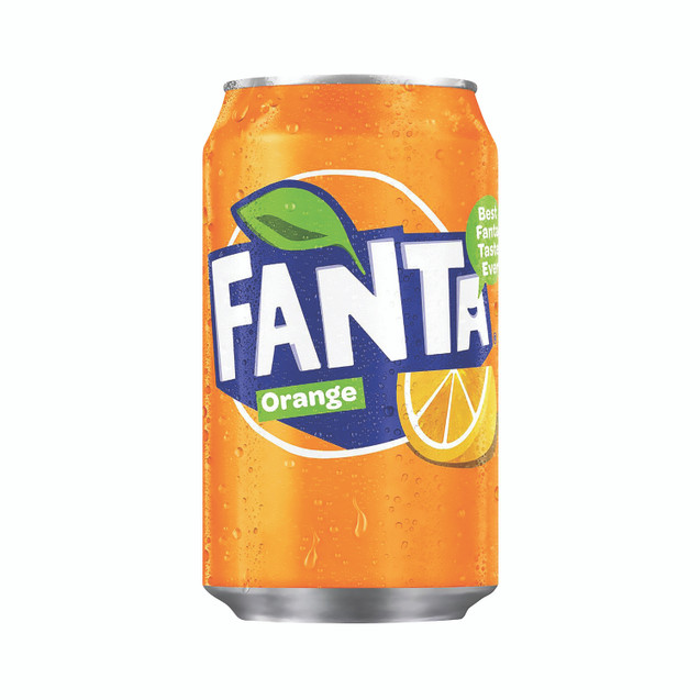 Fanta Orange 24X330ML Can Vrbfanta
