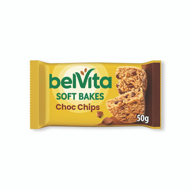 Belvita Soft Bake Choc Chip 50G PK20