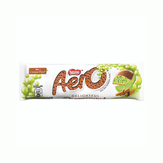 Aero Bubbly Mint Choc Bar 36G PK24