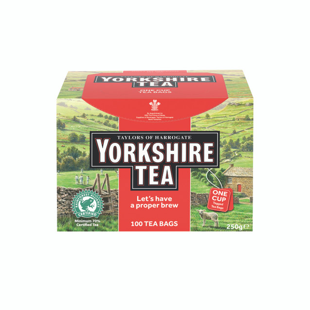 Yorks Tea 1CUP String Tg Tea Bg K100
