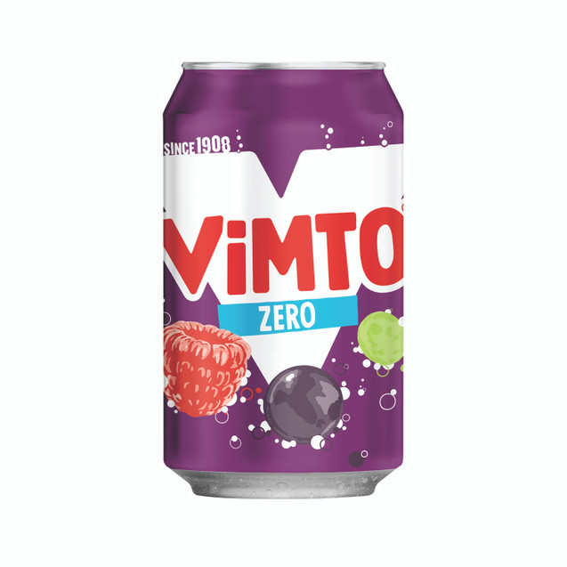 Vimto Zero 330ML Can PK24