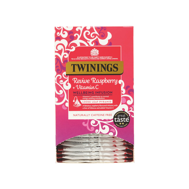 Twinings Reviv Rasp/Vit Tea Bgs PK15