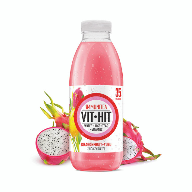 Immunitea Dragonfrt+yuzu 500ML PK12
