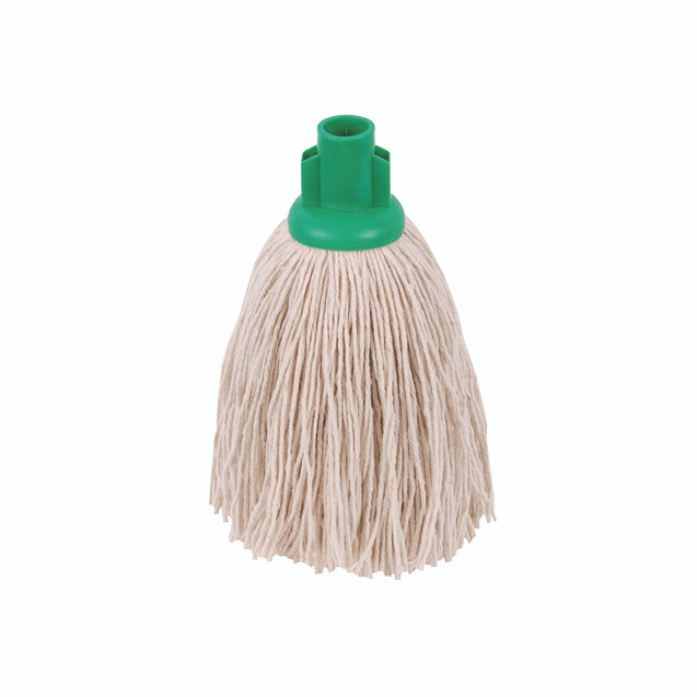 2Work 12OZ Twine Rough Mop Gre PK10