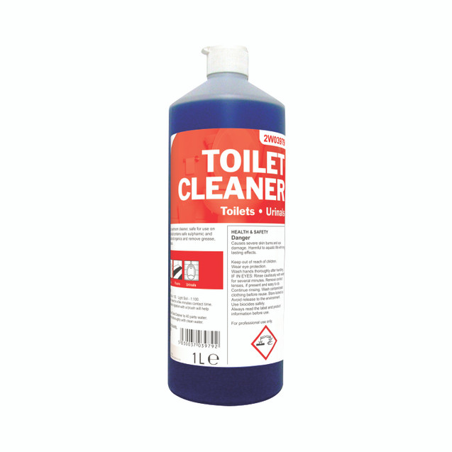 2Work Toilet Cleaner Daily 1L PK12