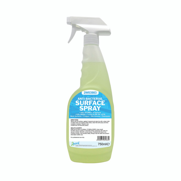2Work Antibact Sanit Spray 750ML 242