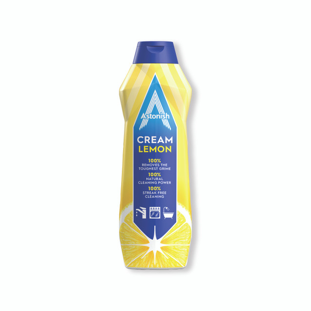 Astonish Cream Clnr Lemon 500ML PK12