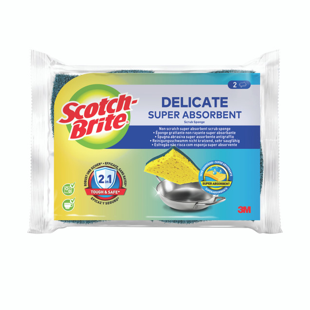 Scotch-Brite Nonscratch Sponge PK10