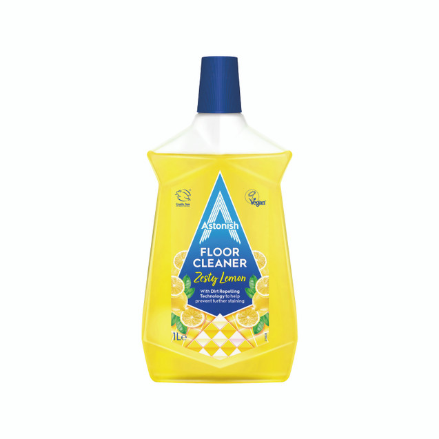 Astonish Floor Cleaner Lemon 1L PK12