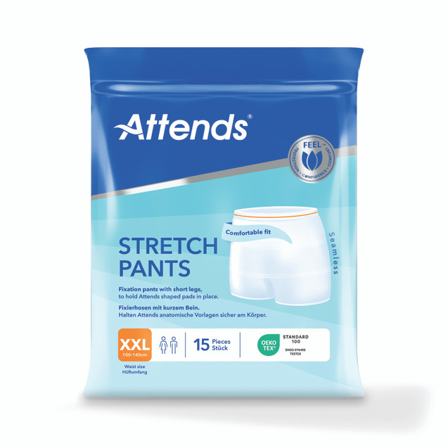 Attends Boxer Pant Xxl X10 PK15