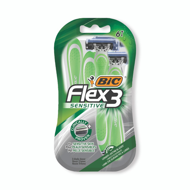 Bic Flex 3 Disposable Razor Sens PK6