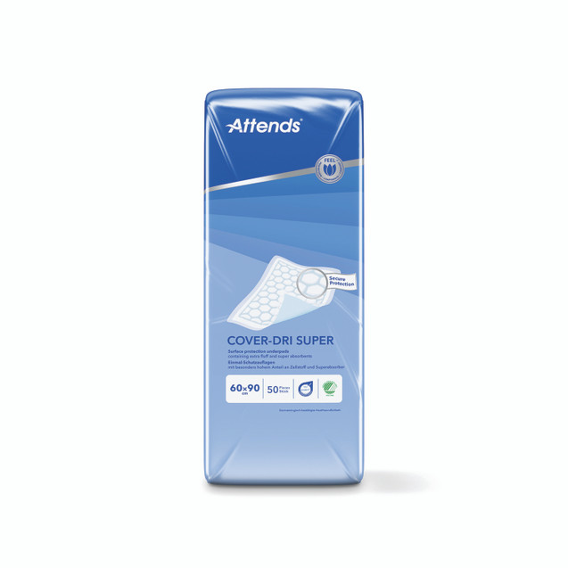 Attends Bed Pad 600X900SUP X4 PK50