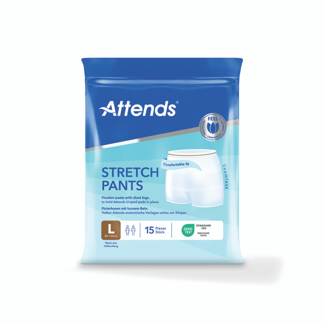 Attends Boxer Pant L X12 PK15