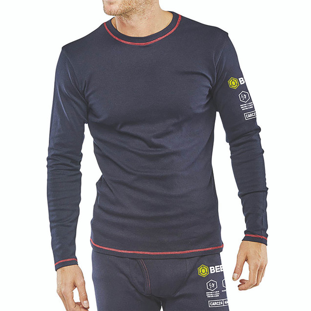 Arc Long Sleeve T-Shirt Nvy BLU L