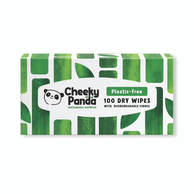 Cheeky Panda Bio Dry Wipes X100 PK6