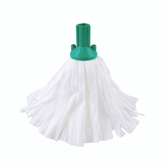 Exel Stnd Big White Mop Head GRN P10
