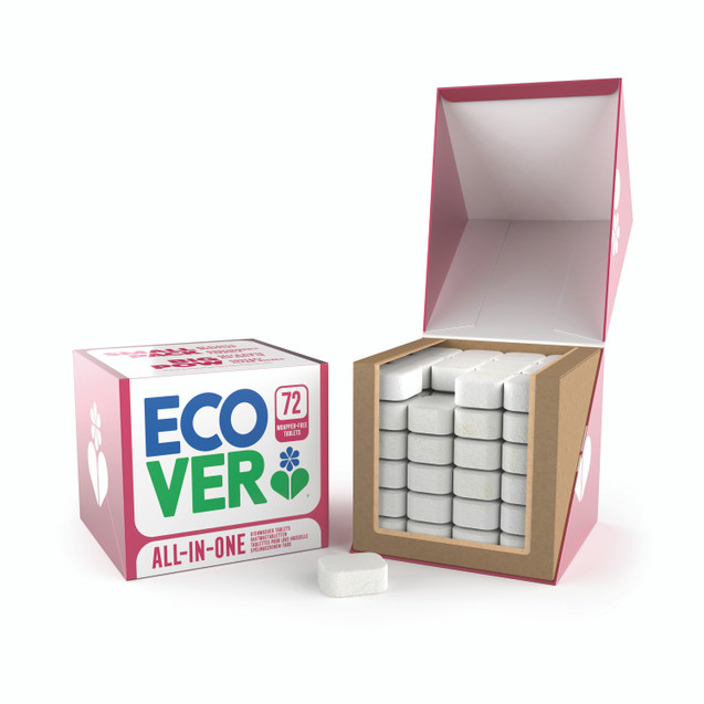 Ecover All In One Dishwash Tabs PK72