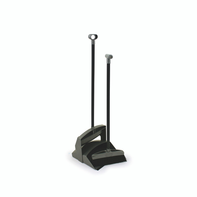 Long Handle Lobby Dustpan Brush Set