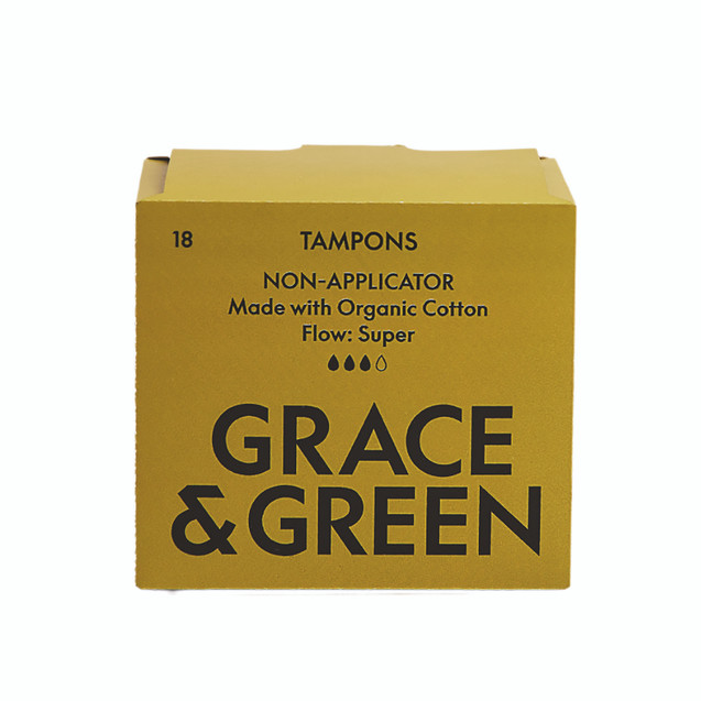 Non Applicator Tampons Super PK18