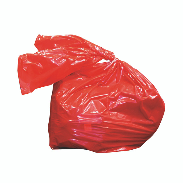 Laundry Sbl Strip BAG 80L Red PK200