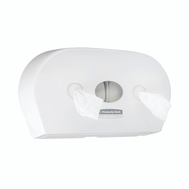 Mini Twin Roll Cenfeed Wc Disp WHT