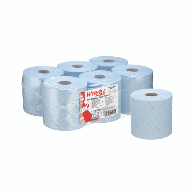 L10 Food/Hygiene Cf Roll Blue PK6