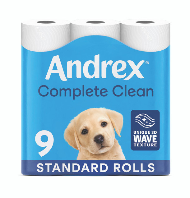 Complete Clean Toilet Roll 2-PLYPK9