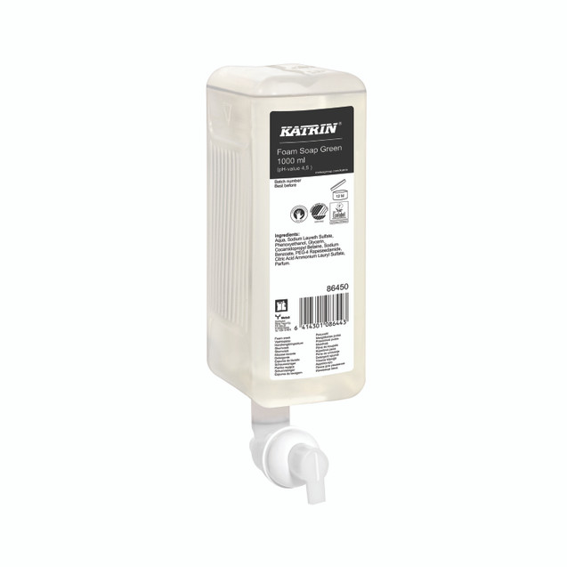 Katrin Hand Wash 1000ML GRN PK6