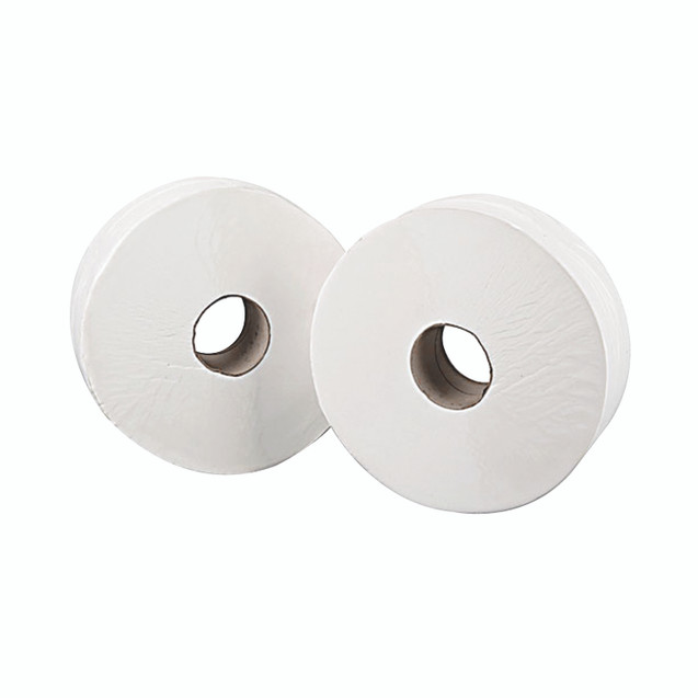2Work Mini Jum Toilet Roll 2PLY PK12