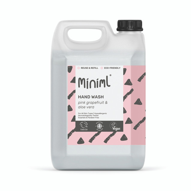 Miniml Hand Wash Pink Grapefruit 5L