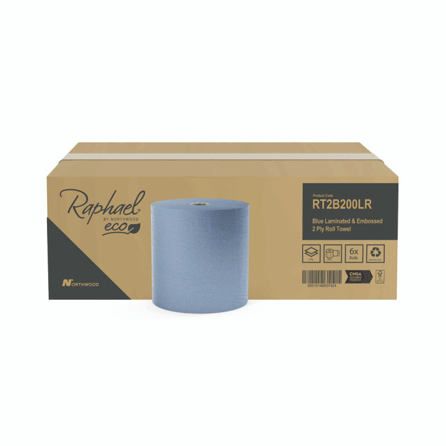 Raphael Roll Towel 200MX200MM BLU P6